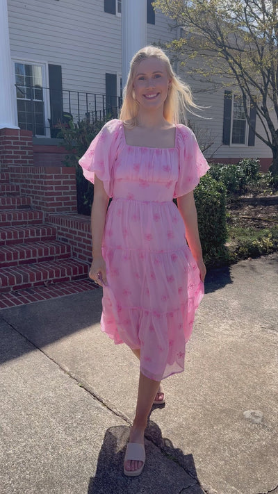 Looking For The Signs Midi Dress