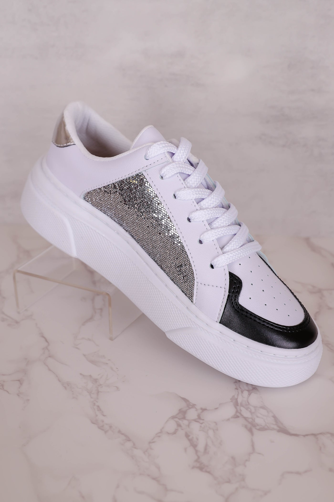 Trendy Star Sneakers- Women's Platform Star Sneakers- Affordable Star Sneakers