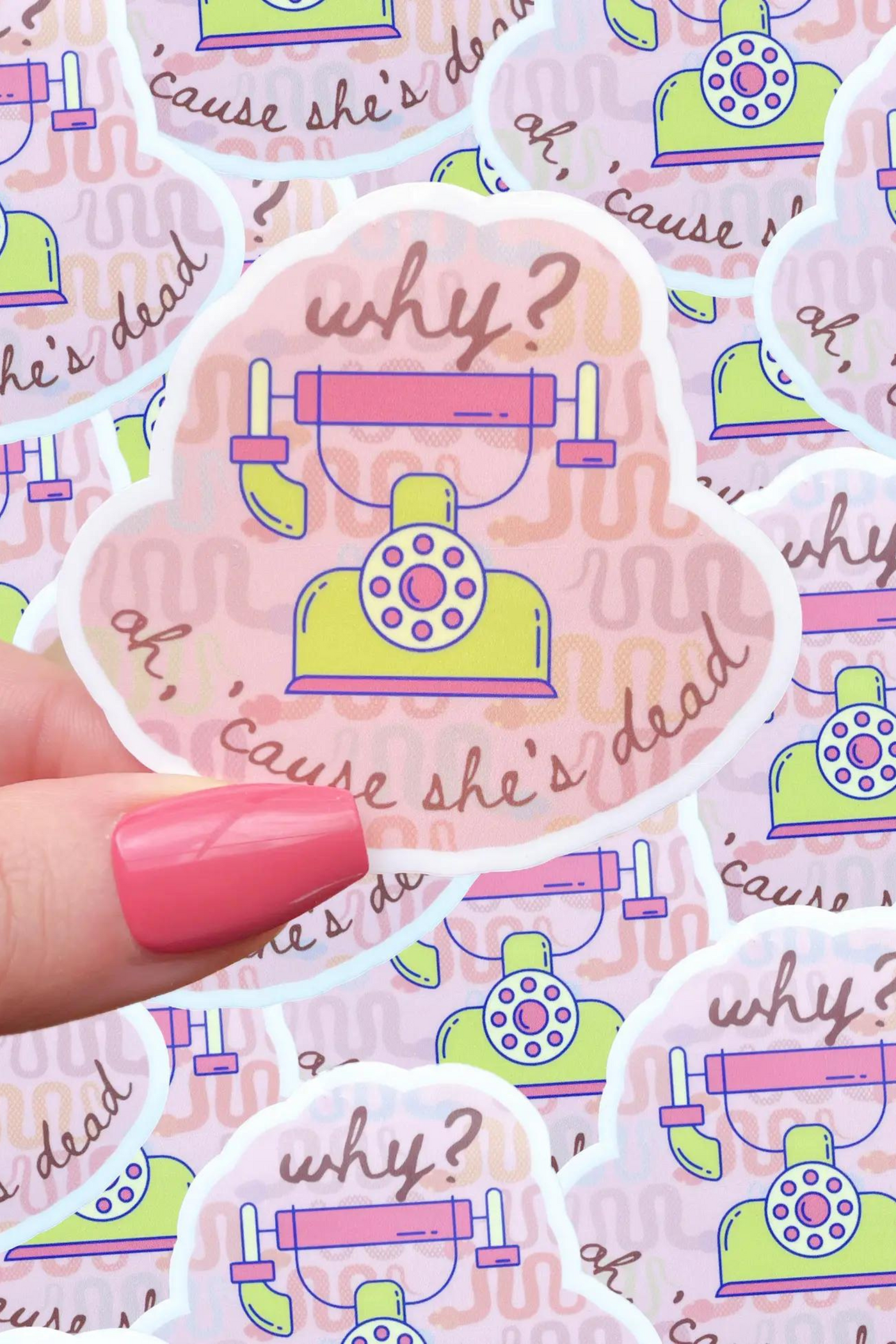 Why? Taylor Sticker
