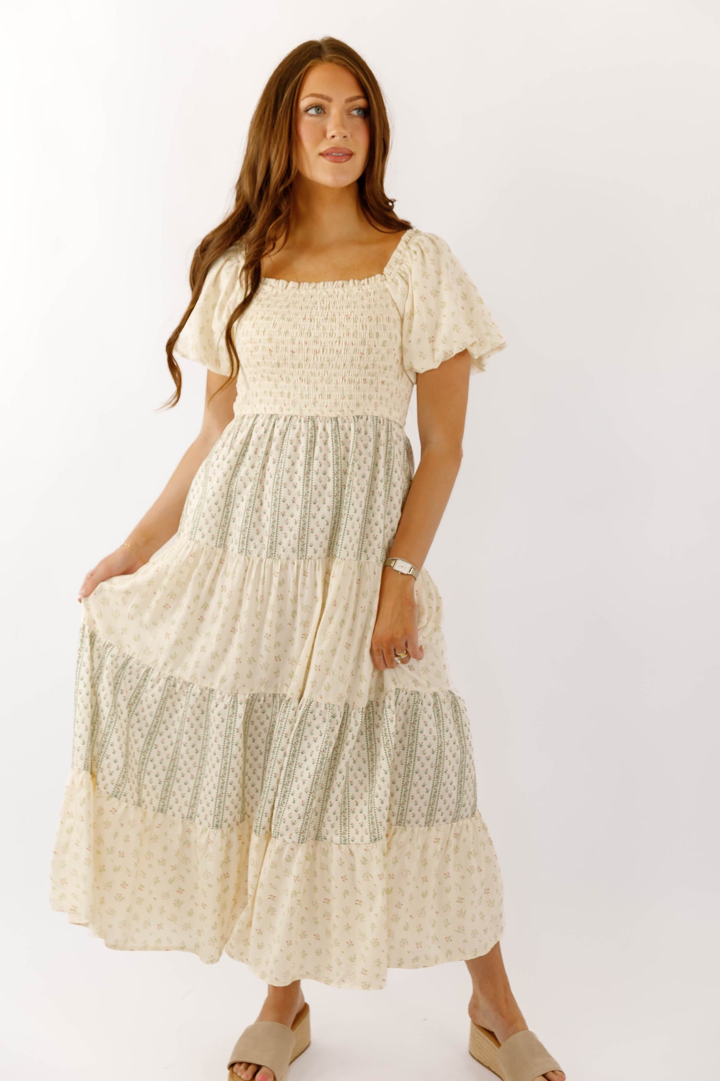 cream flowy dress Extremely Maxi MALIA, Ankle Length Dress, Loose Dress, Sleeveless Dress, Summer Dress in Light Viscose the Dela Dress will quickly become your go Puff Sleeve Tassel Dress -