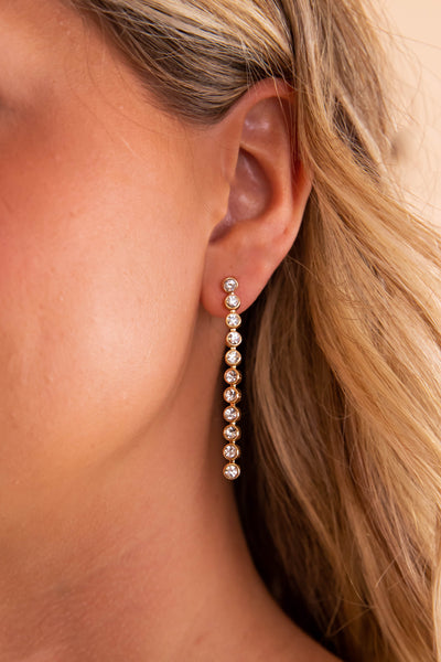 Elegant Adoration Drop Earrings