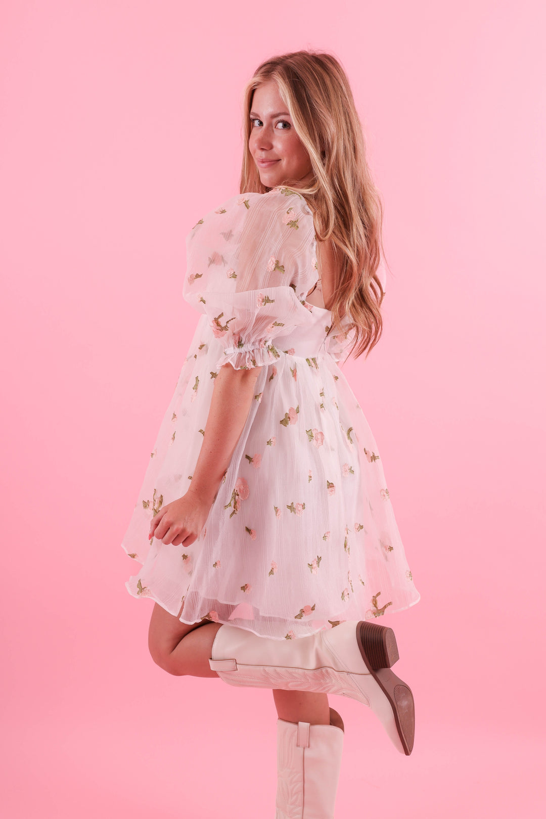 storia mini dress Storia Romantic Ruffle Mini Dress Cattivo