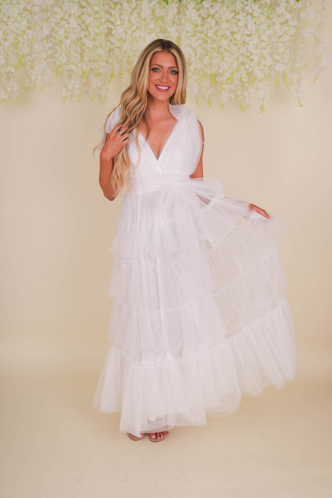 【本日限定値下げ】volum tulle jacket set dress Vizcaya by Morilee 89454 Dejavu Boutique Mt Airy Maryland