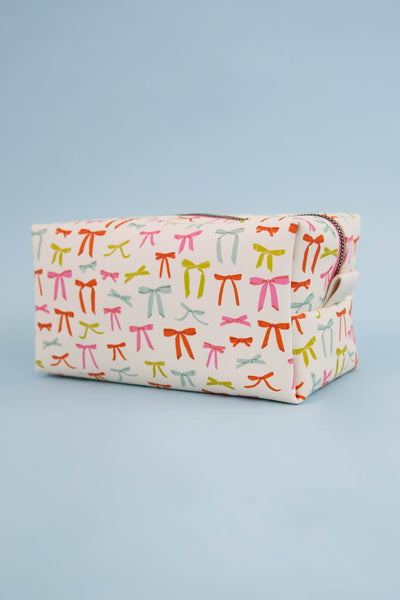 RESTOCK: Put a Bow on It Loaf Cosmetic Bag