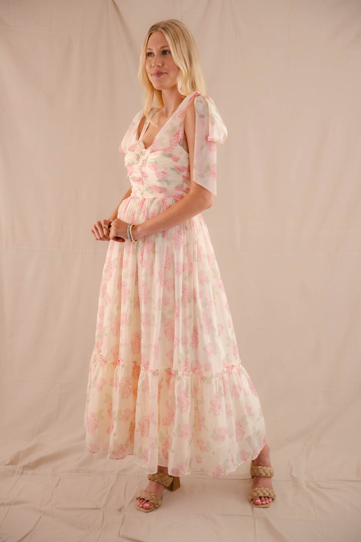 juliana floral maxi dress JULIANA FLORAL MAXI IN BLUE