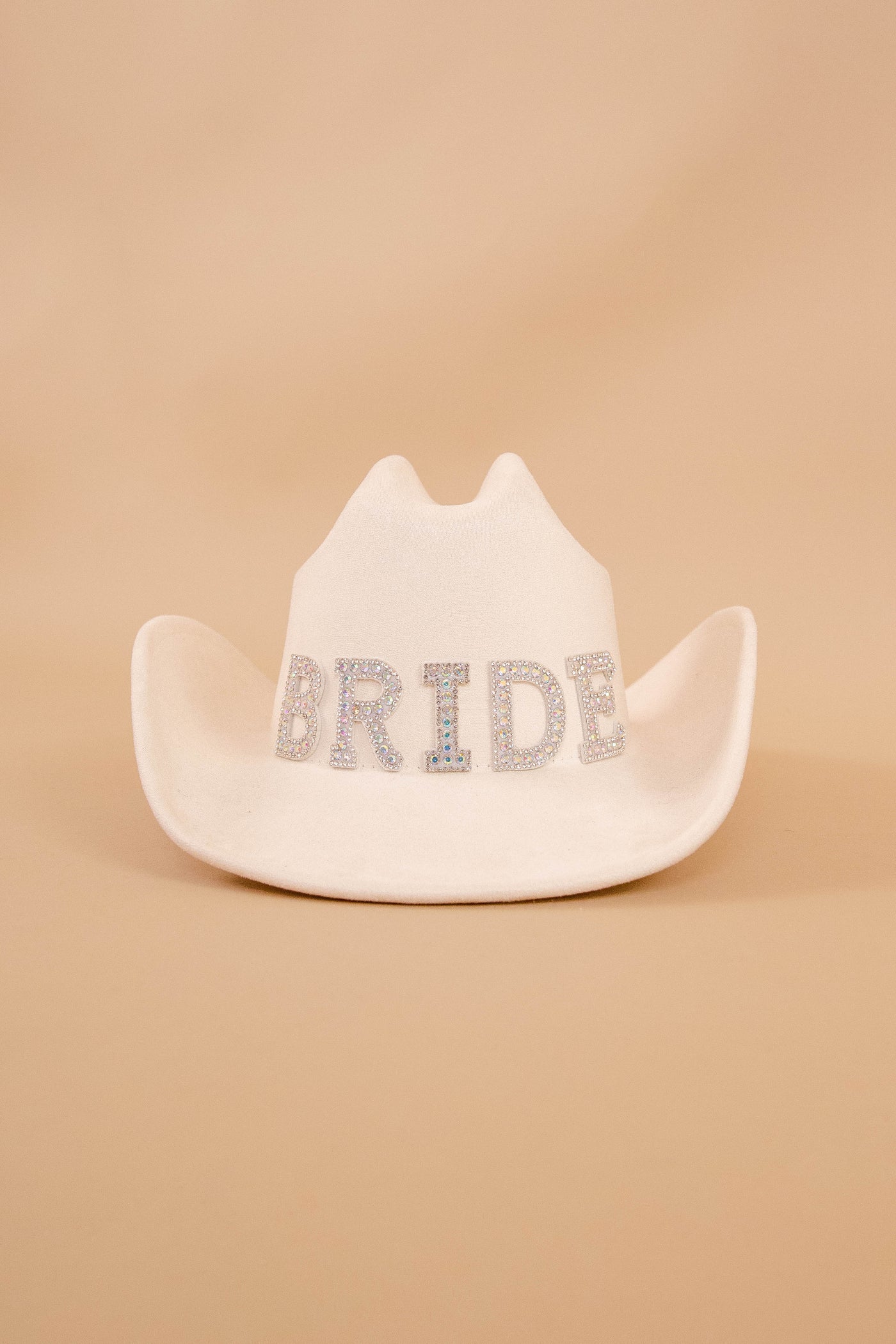 Rhinestone Bride Western Hat- Bride Cowgirl Hat- Bling Bride Hat