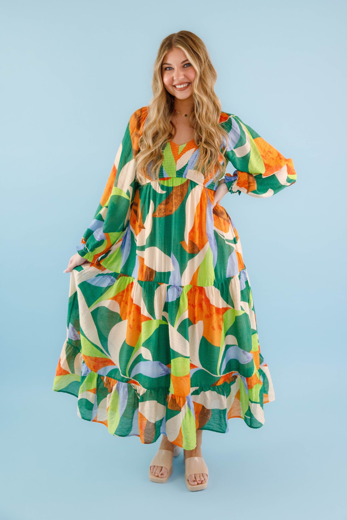 jodifl maxi dress Ellie Kelly Green Knit Maxi Dress Jodifl