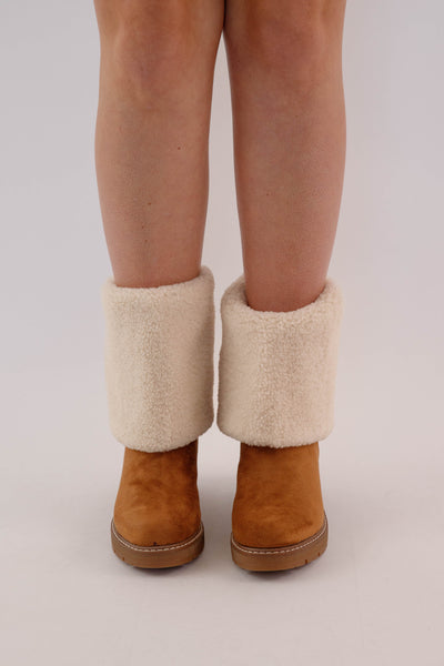 Noelle Fold Over Sherpa Boots