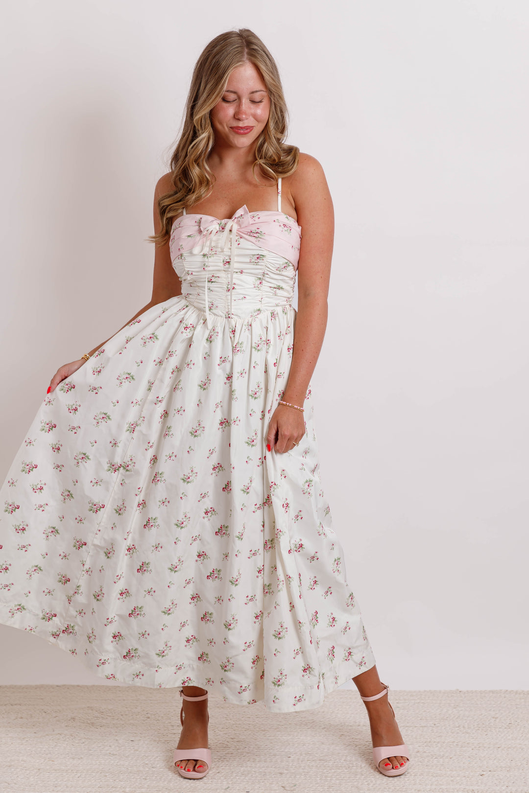 freshly brewed midi dress Freshly Brewed Midi Dress Green