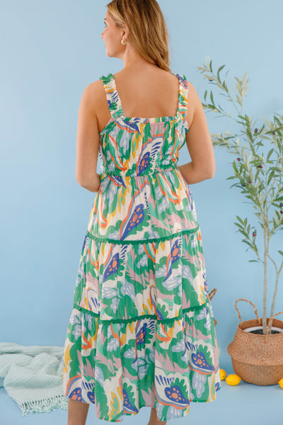 It's Been A Journey Midi Dress
