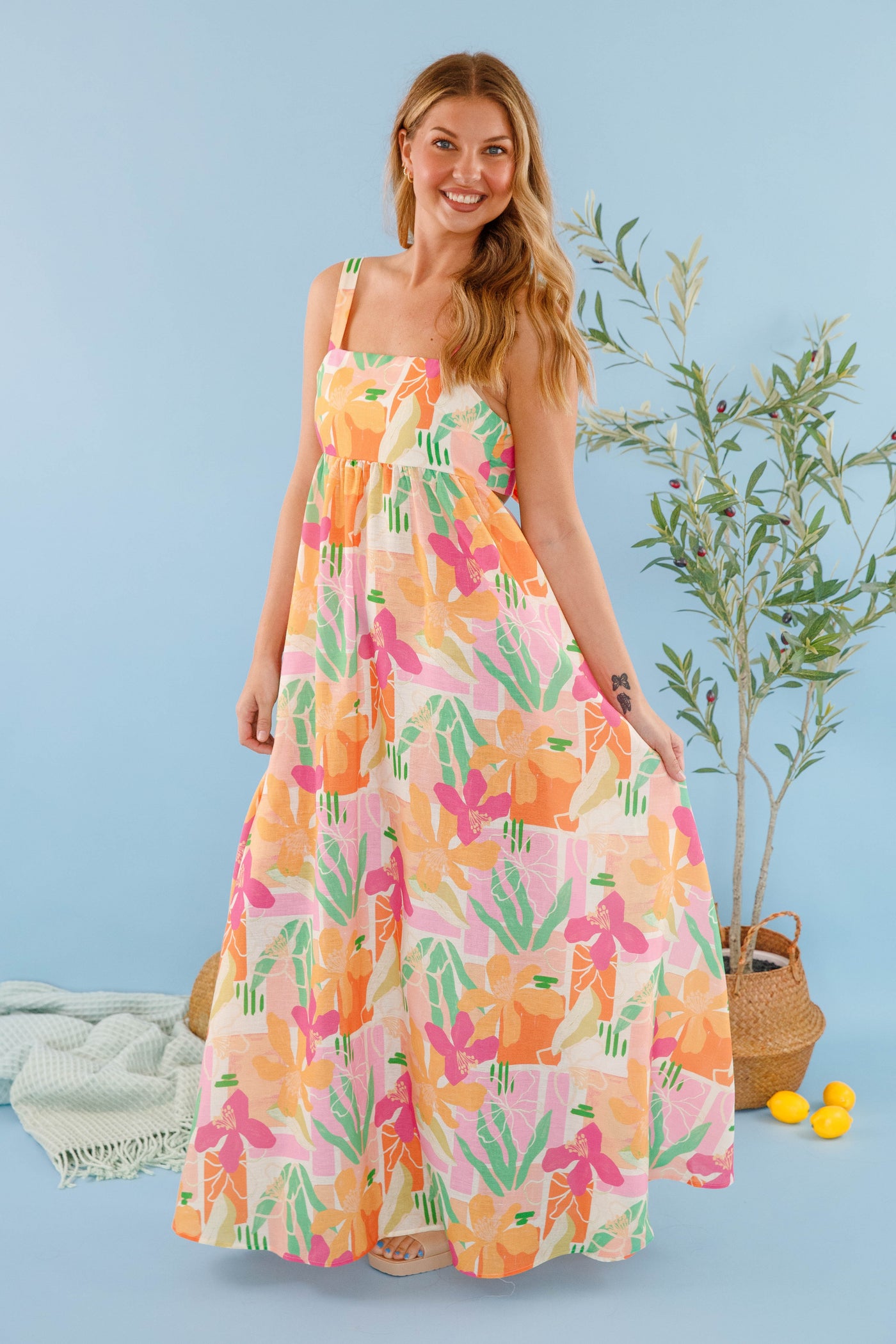 Summer Focus Maxi Dress