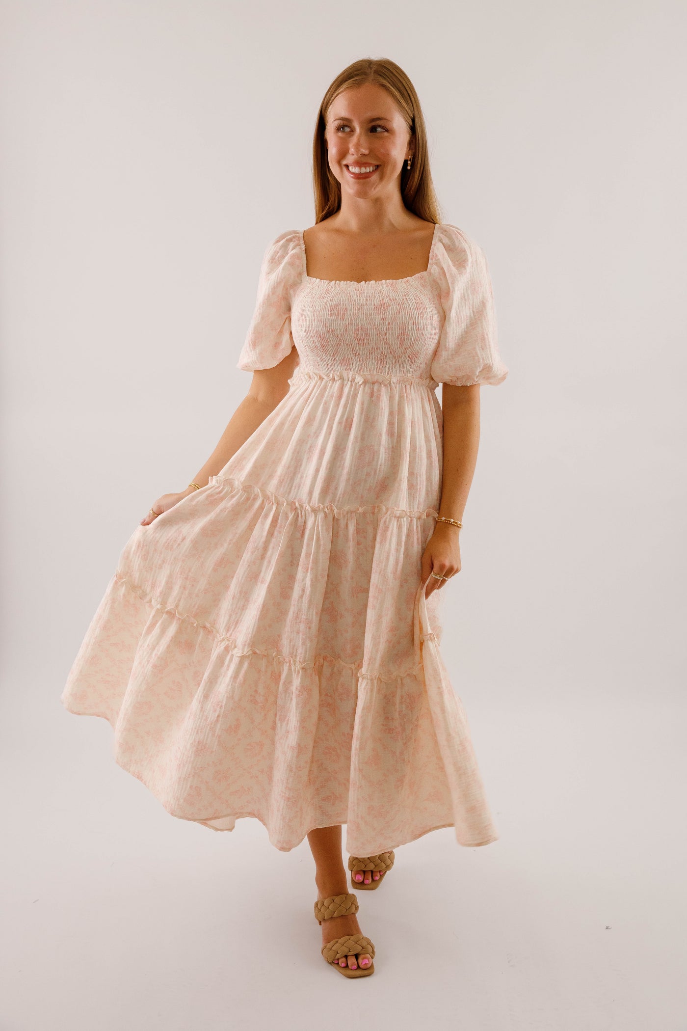 In A Good Place Midi Dress