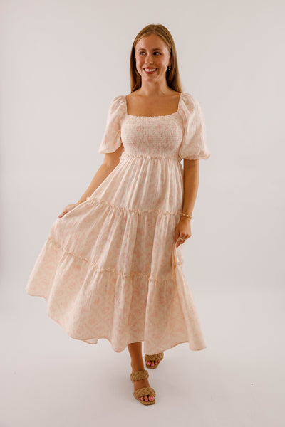 In A Good Place Midi Dress