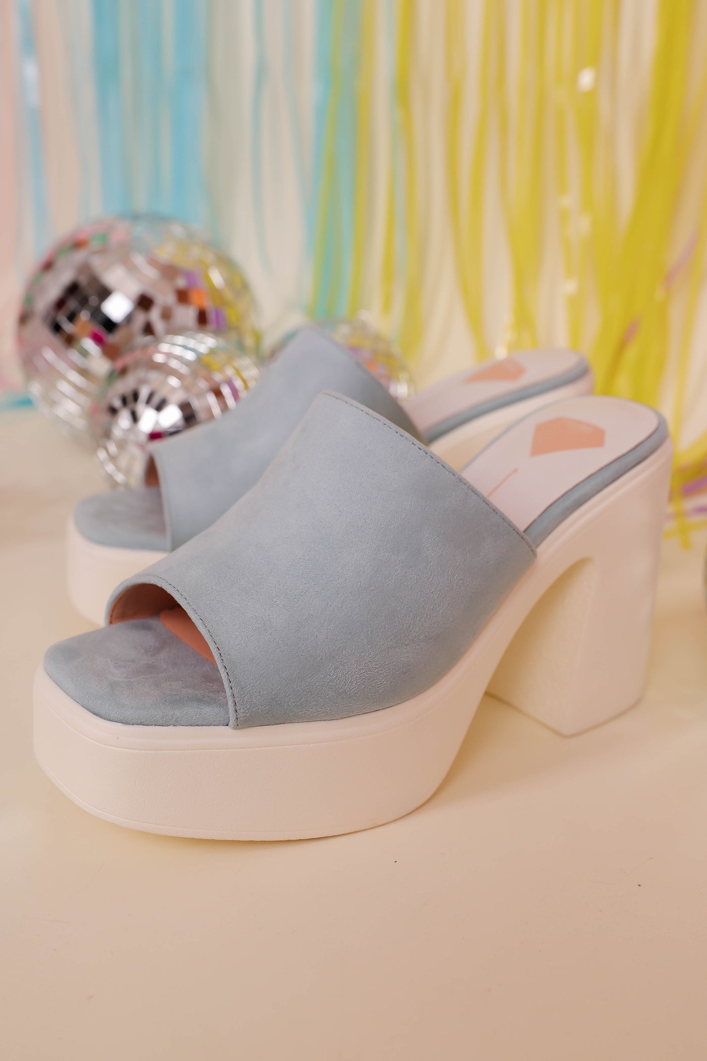 Blue Platform Heel- Women's Platform Sandals- Designer Inspired Heels
