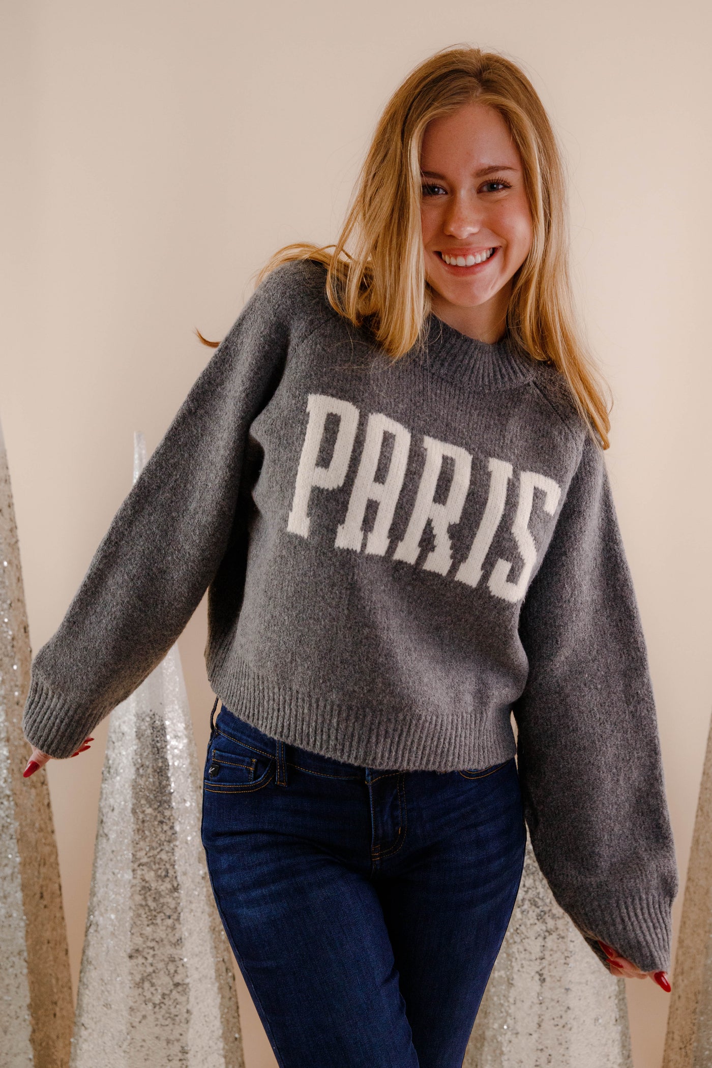 Women's Paris Sweater- Paris Knit Sweater- Miou Muse Sweaters