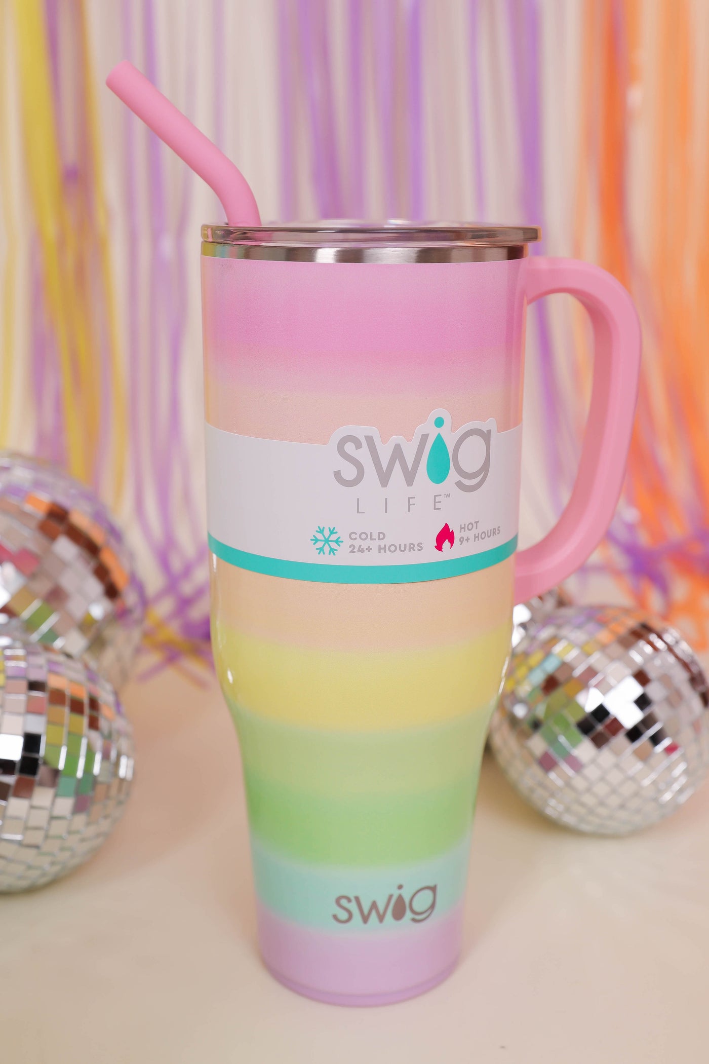 40oz Swig Mega Mug, Over The Rainbow – Sew Southern Designs