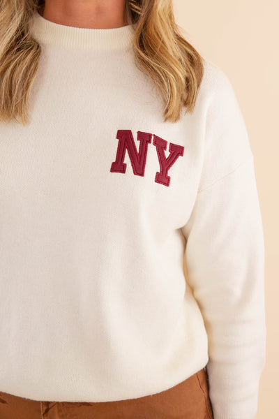 No Where Like New York Sweater