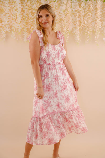 Like A Wish Midi Dress-Mauve