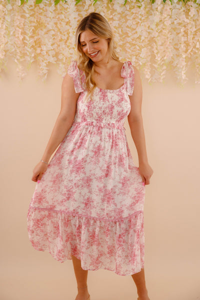 Like A Wish Midi Dress-Mauve