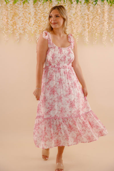 Like A Wish Midi Dress-Mauve