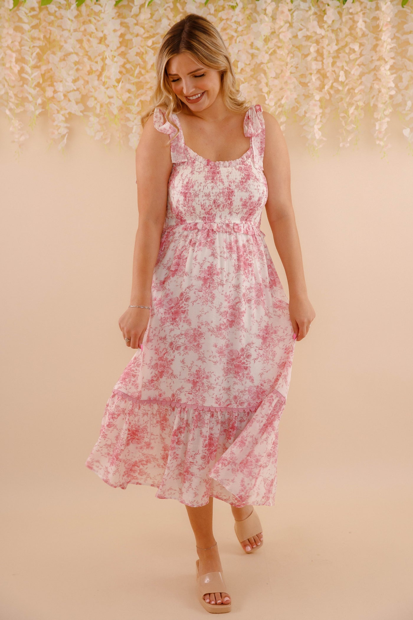 Like A Wish Midi Dress-Mauve