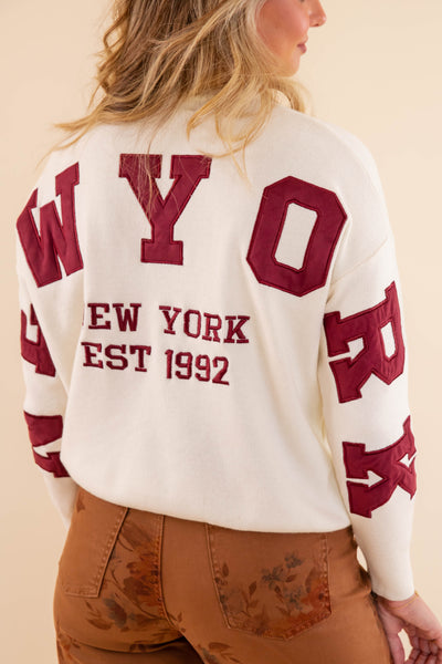 No Where Like New York Sweater