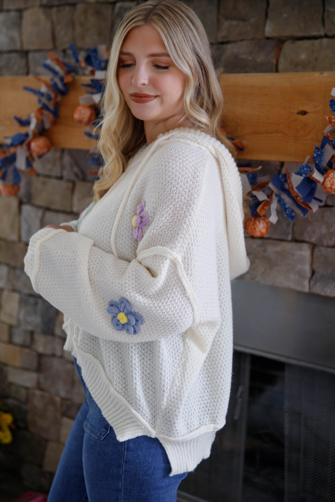 トップス AND MARY Jeniffer knit hoodie set ANDMARY】Jeniffer knit hoodie set