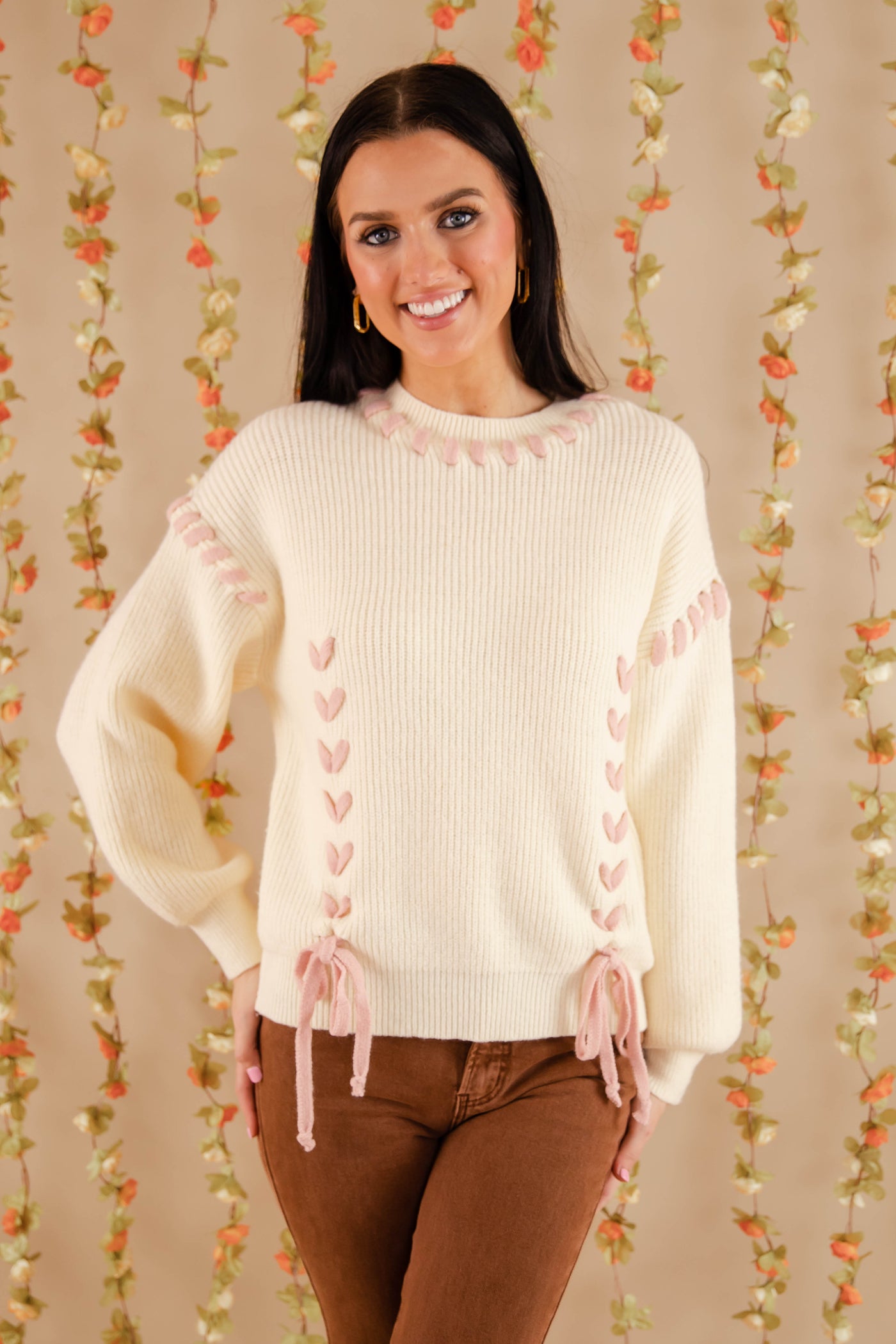 Moment In Time Sweater-Ivory