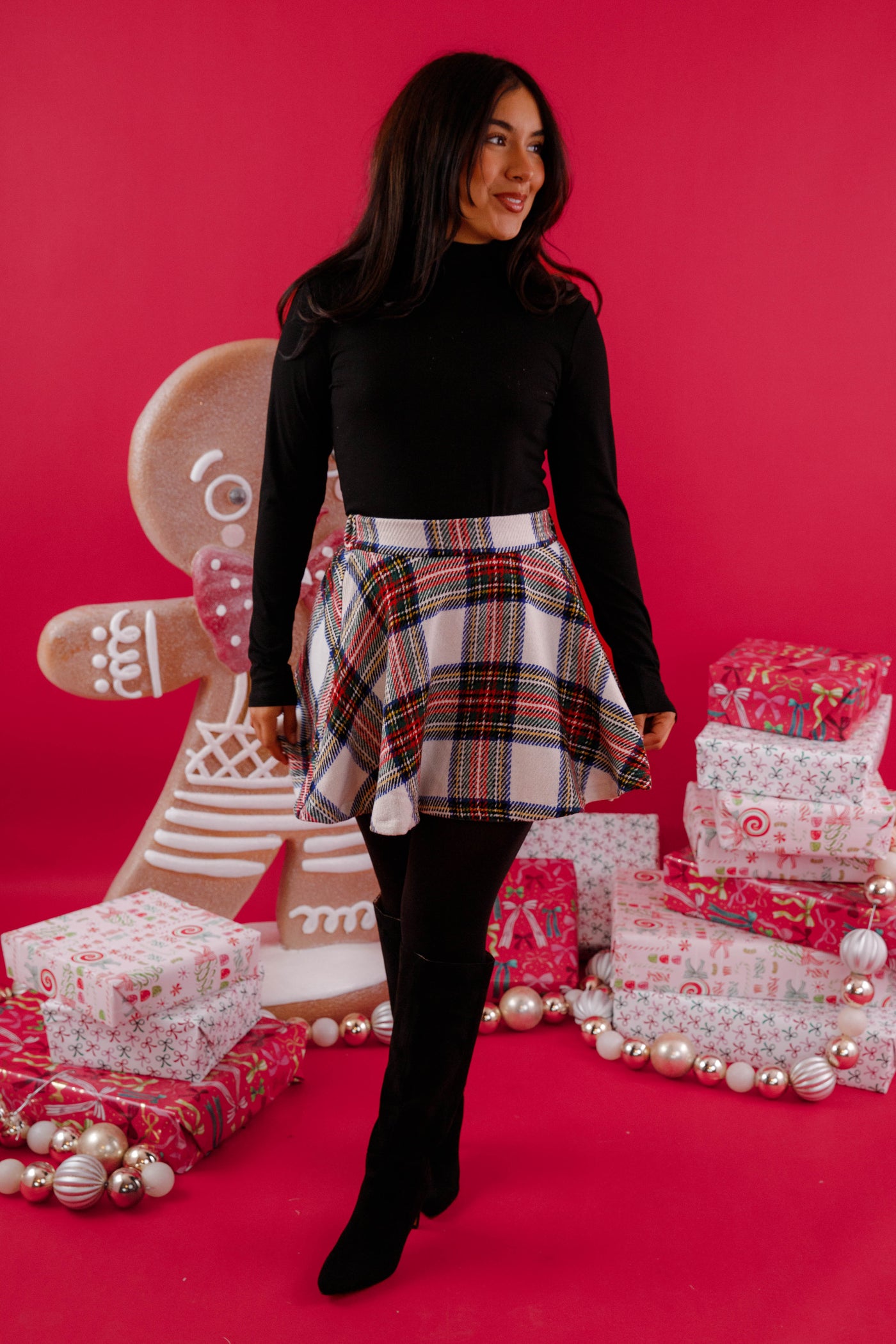 Tartan Plaid Skirt- Classic Plaid Skirt- Lovelo Plaid Skirt