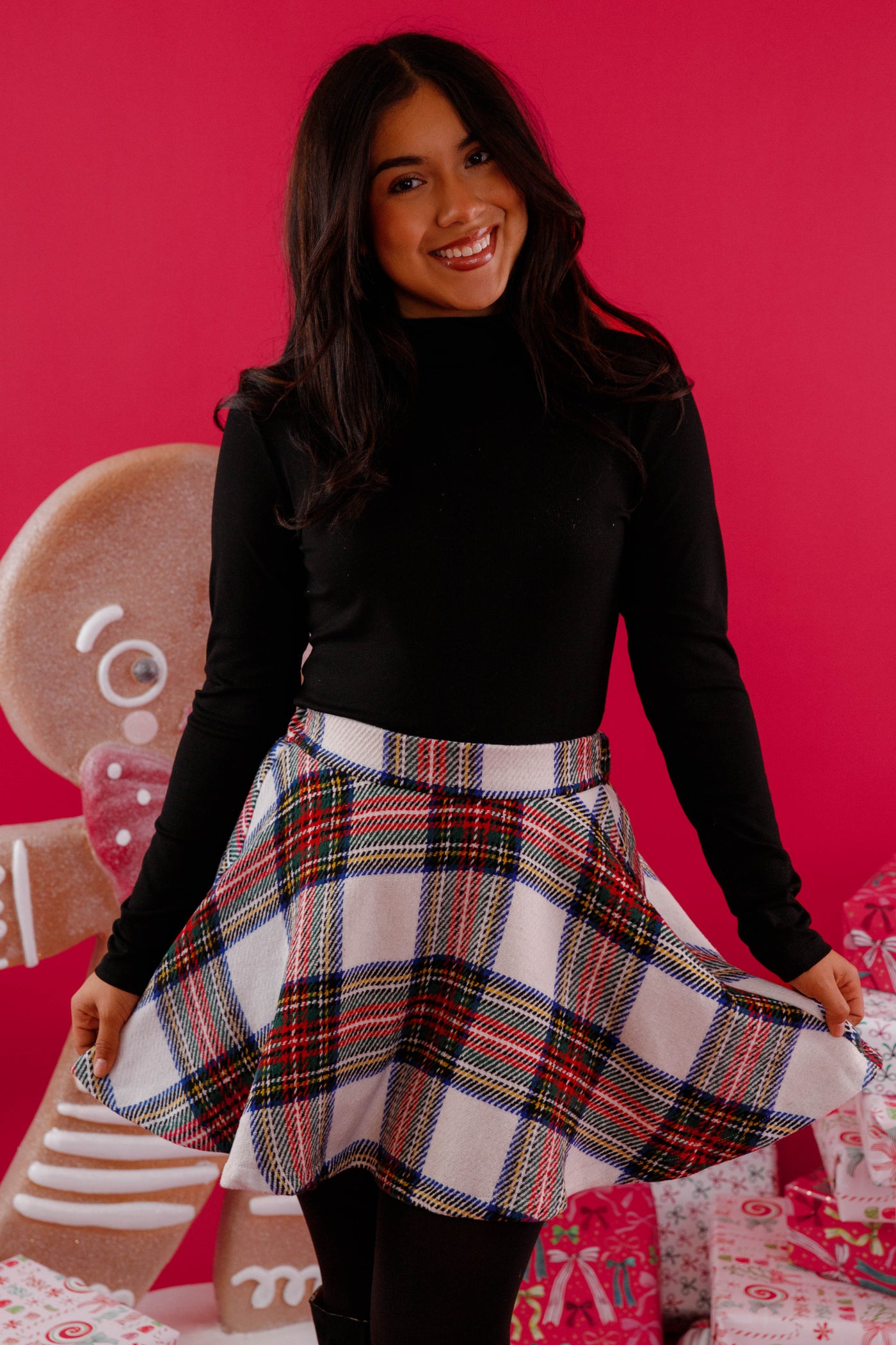 Tartan Plaid Skirt- Classic Plaid Skirt- Lovelo Plaid Skirt