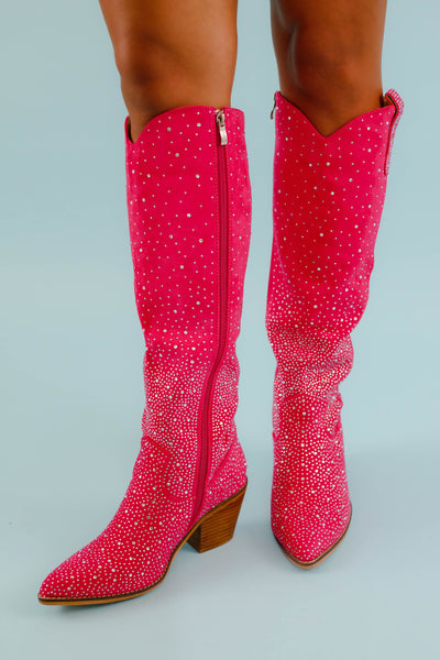 Josie Rhinestone Western Boots