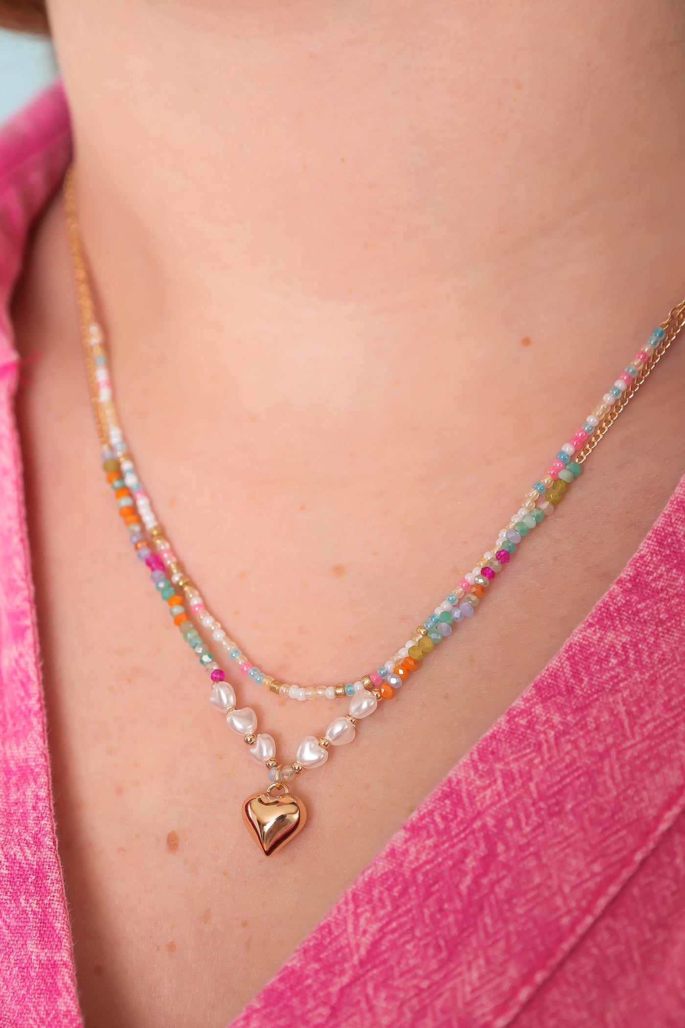 Love In Color Layered Necklace