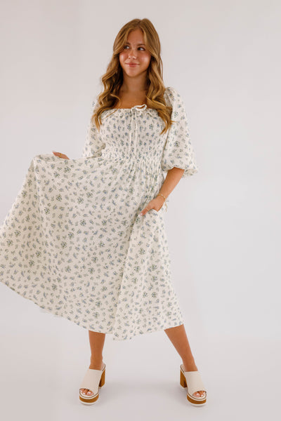Insist On Knowing Midi Dress