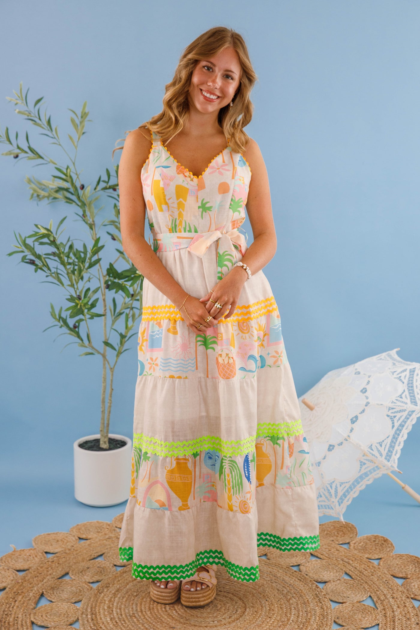 On My Radar Maxi Dress