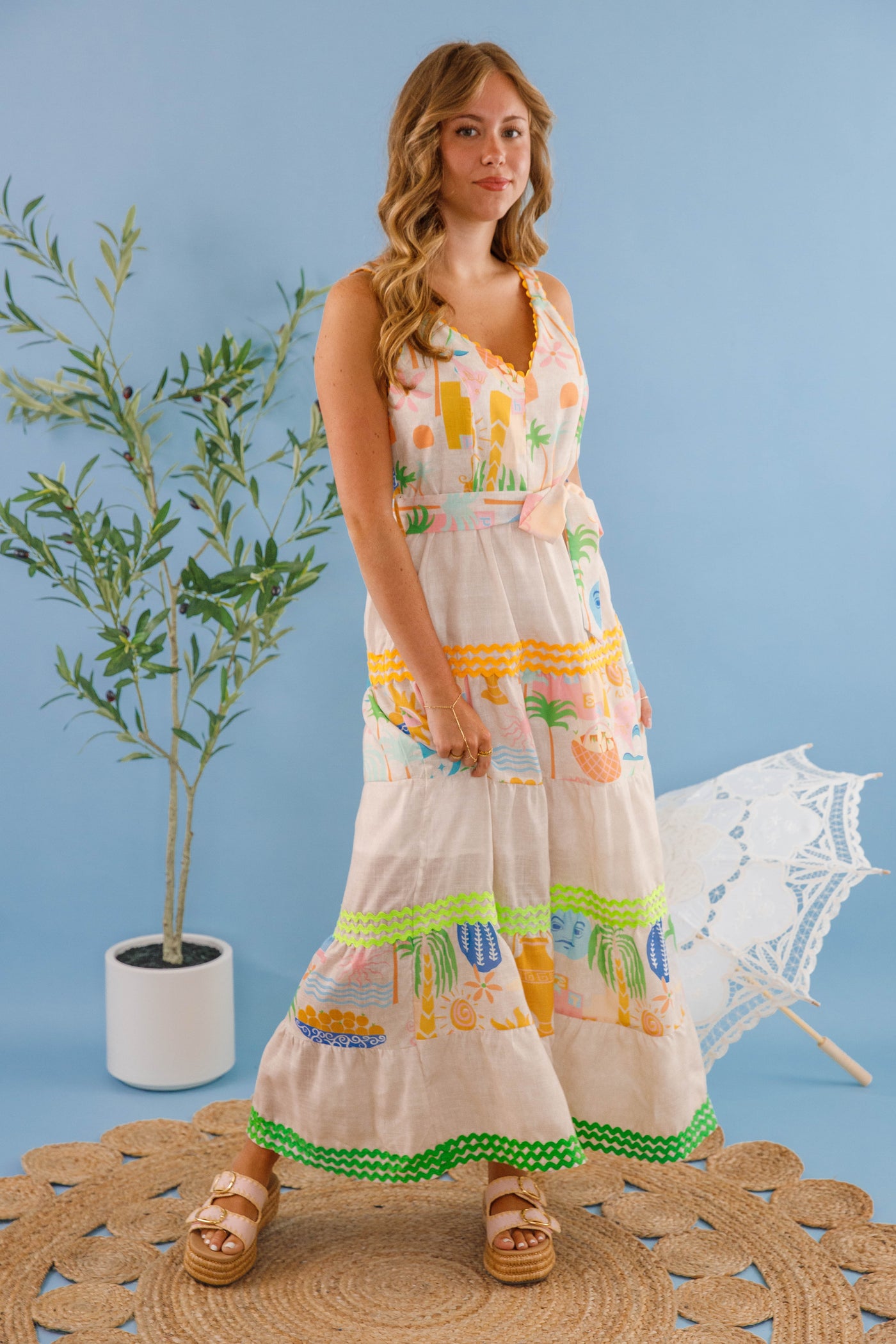 On My Radar Maxi Dress