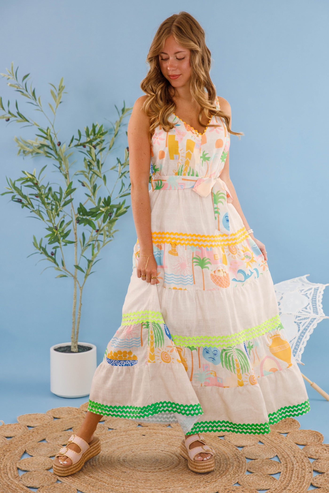 On My Radar Maxi Dress