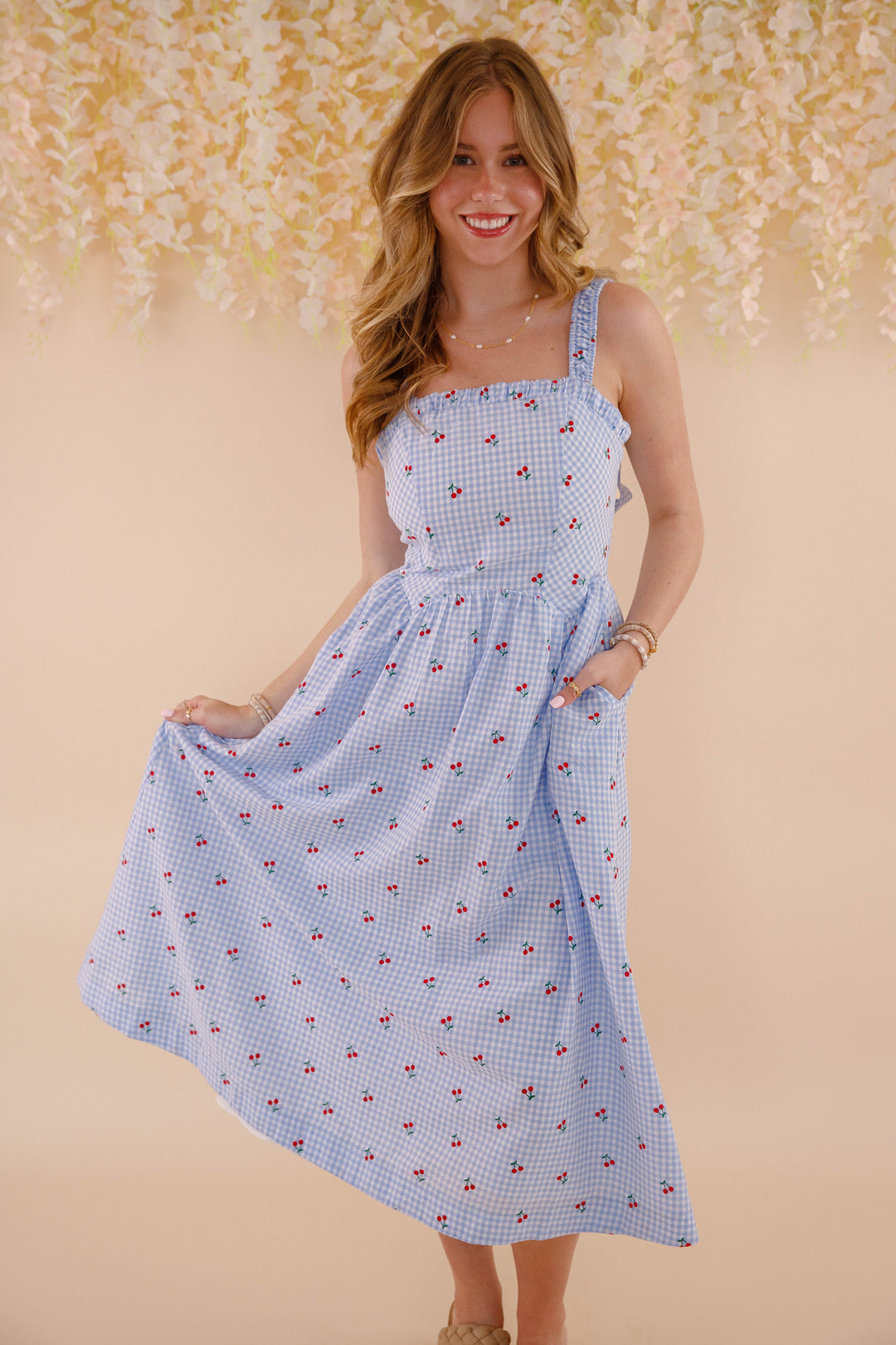 The Cherry On Top Midi Dress