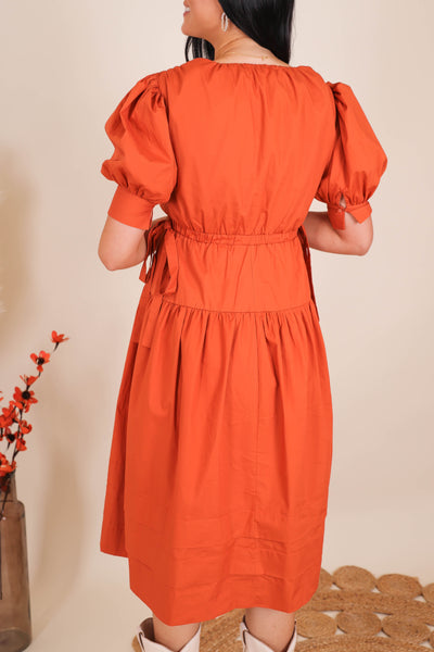 Women's Preppy Midi Dress- Women's Conservative Dresses- Aureum Midi Dresses