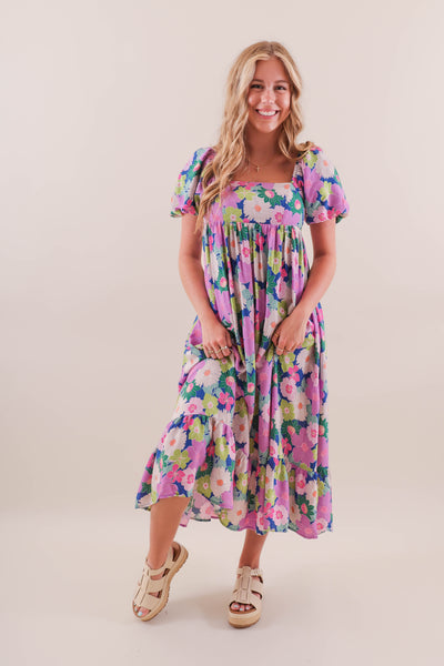 RESTOCK: Lots to Ponder Midi Dress