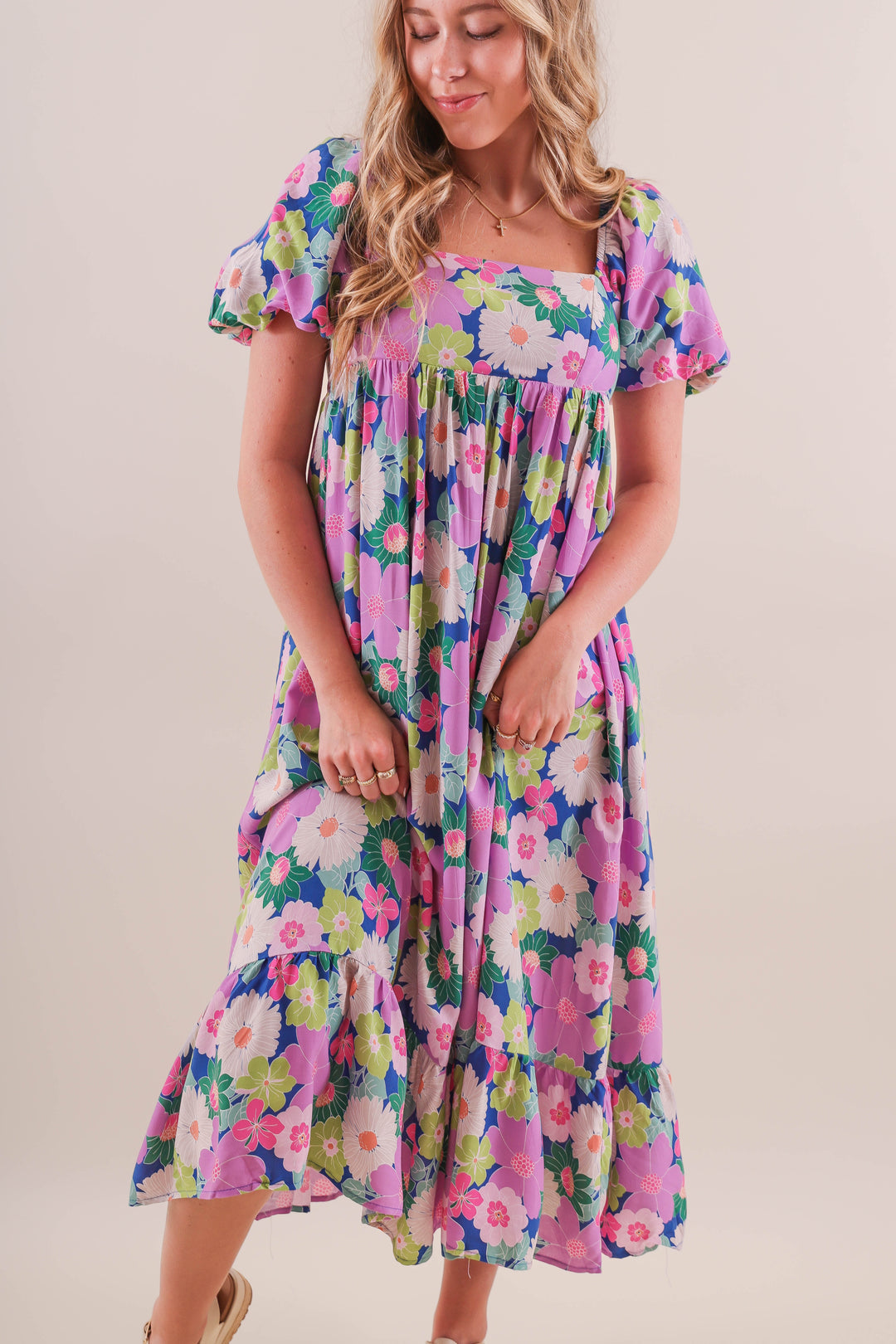 midi doll dress for women RESTOCK: Lots to Ponder Midi Dress – Juliana's Boutique