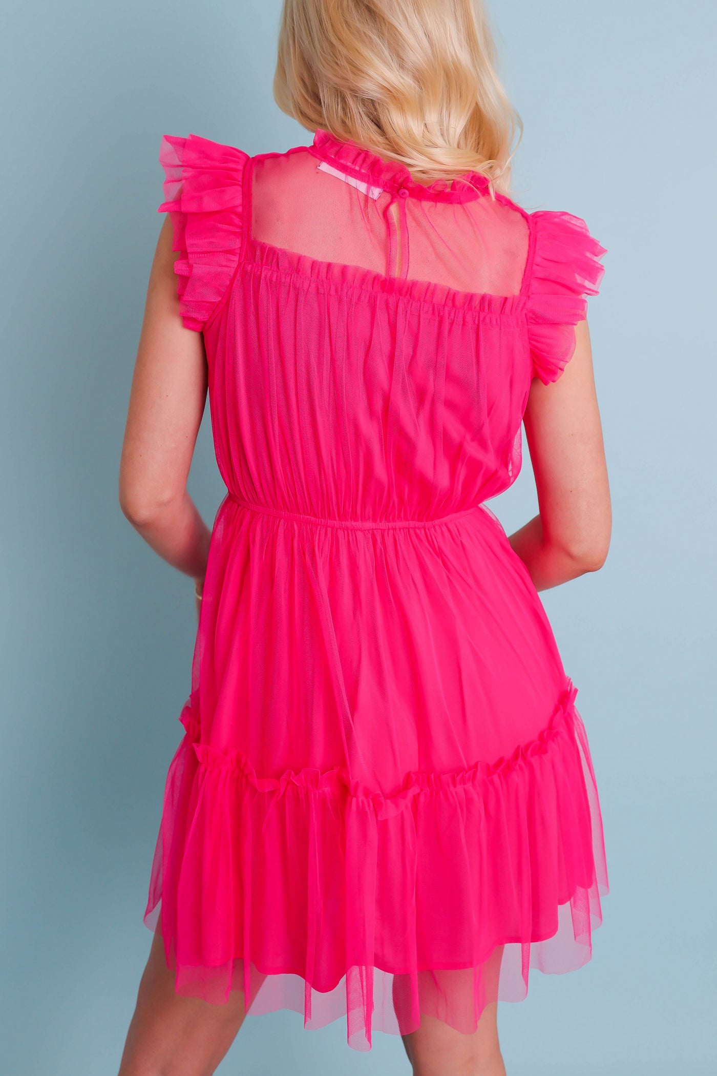 Prim and Proper Dress-Pink