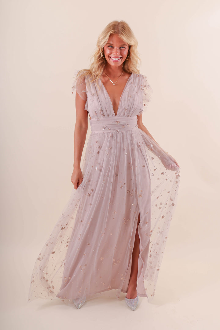Tulle Maxi Dress- Blush Pink Tulle Dress- Women's Formal Dresses –  Juliana's Boutique