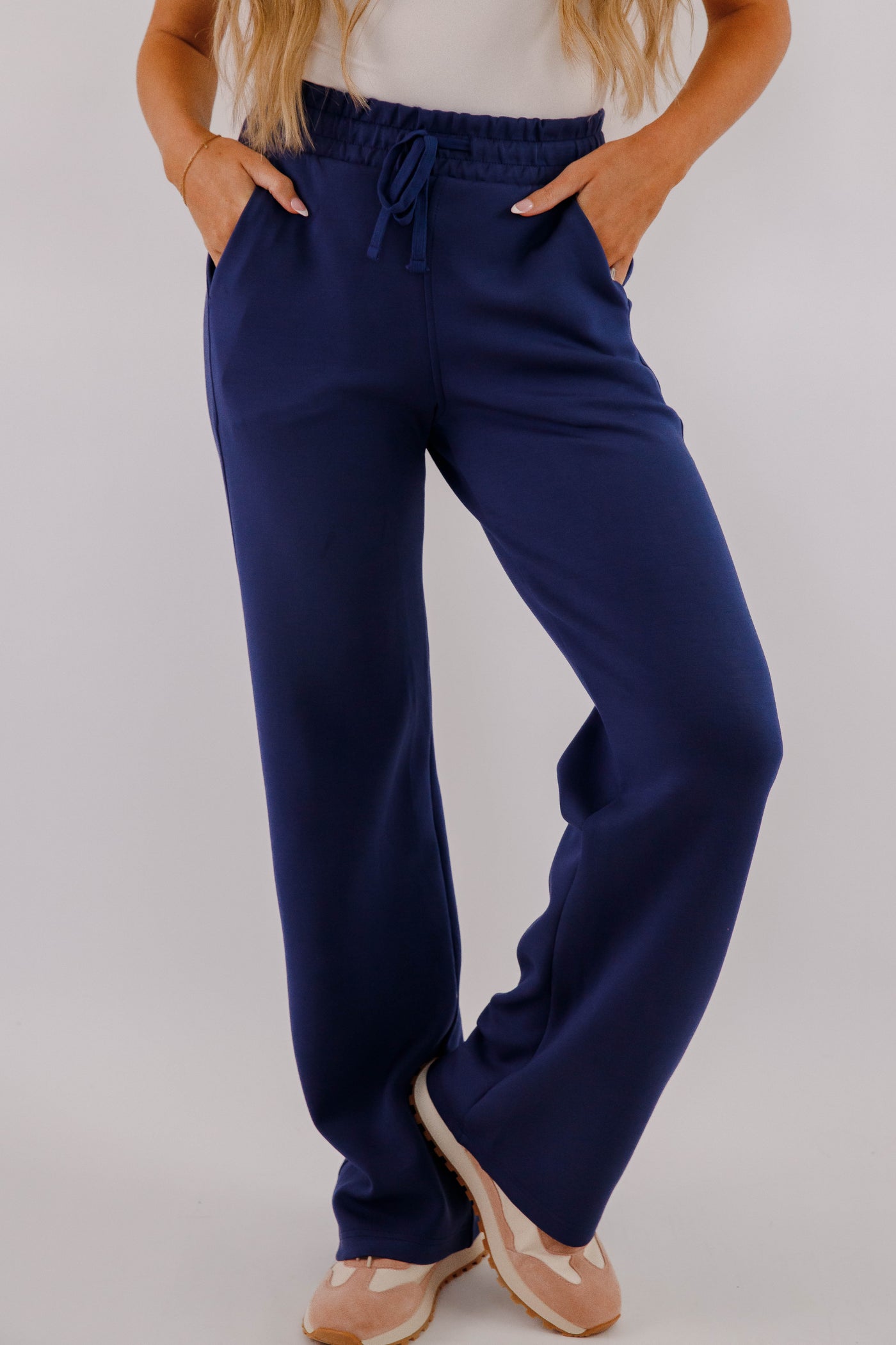 Lightweight Soft Lounge Pant- Women's Scuba Fabric Loungewear- Rae Mode Set