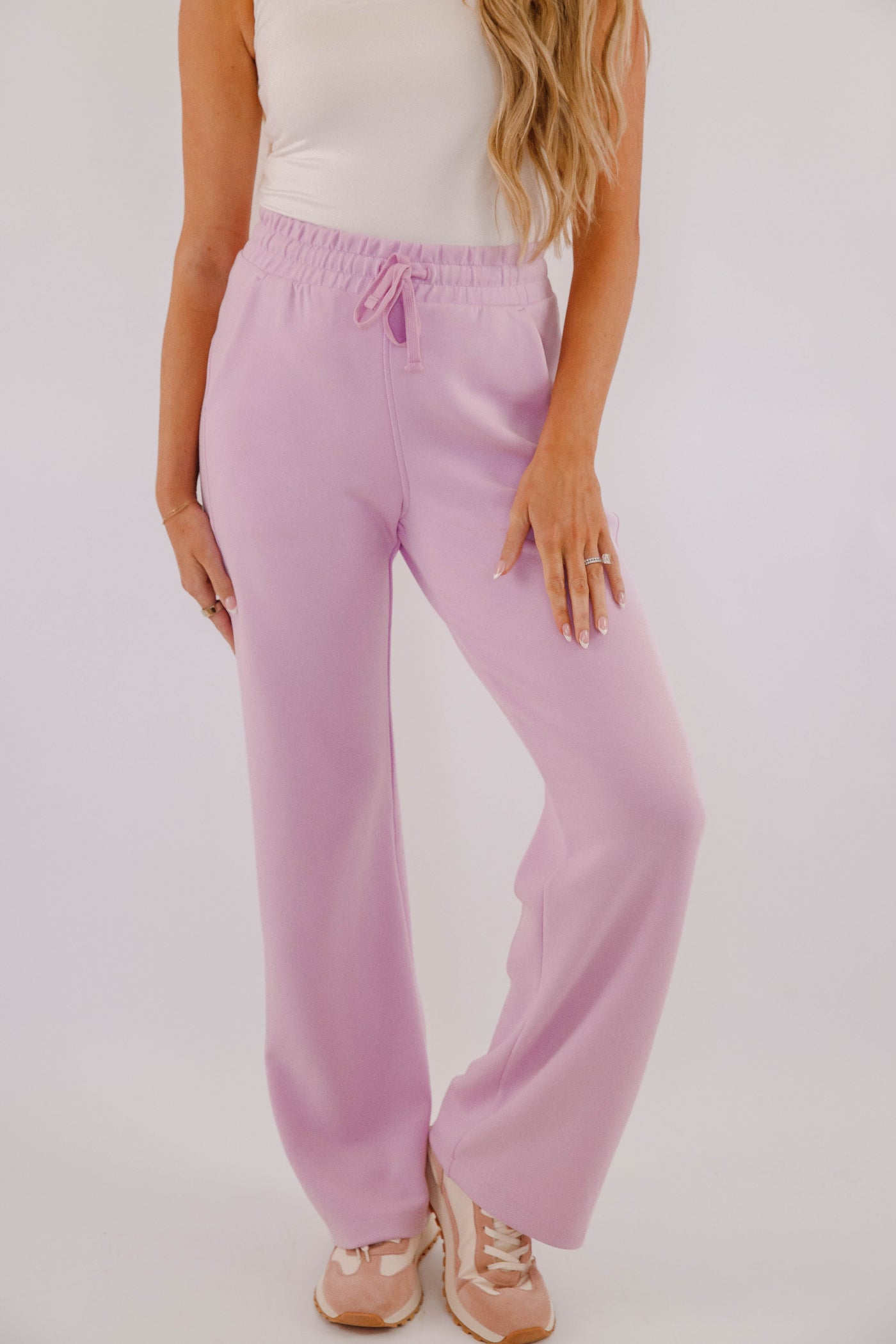 Lightweight Soft Lounge Pant- Women's Scuba Fabric Loungewear- Rae Mode Set