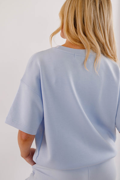 Lightweight Soft Pullover- Women's Scuba Fabric Loungewear- Rae Mode Set