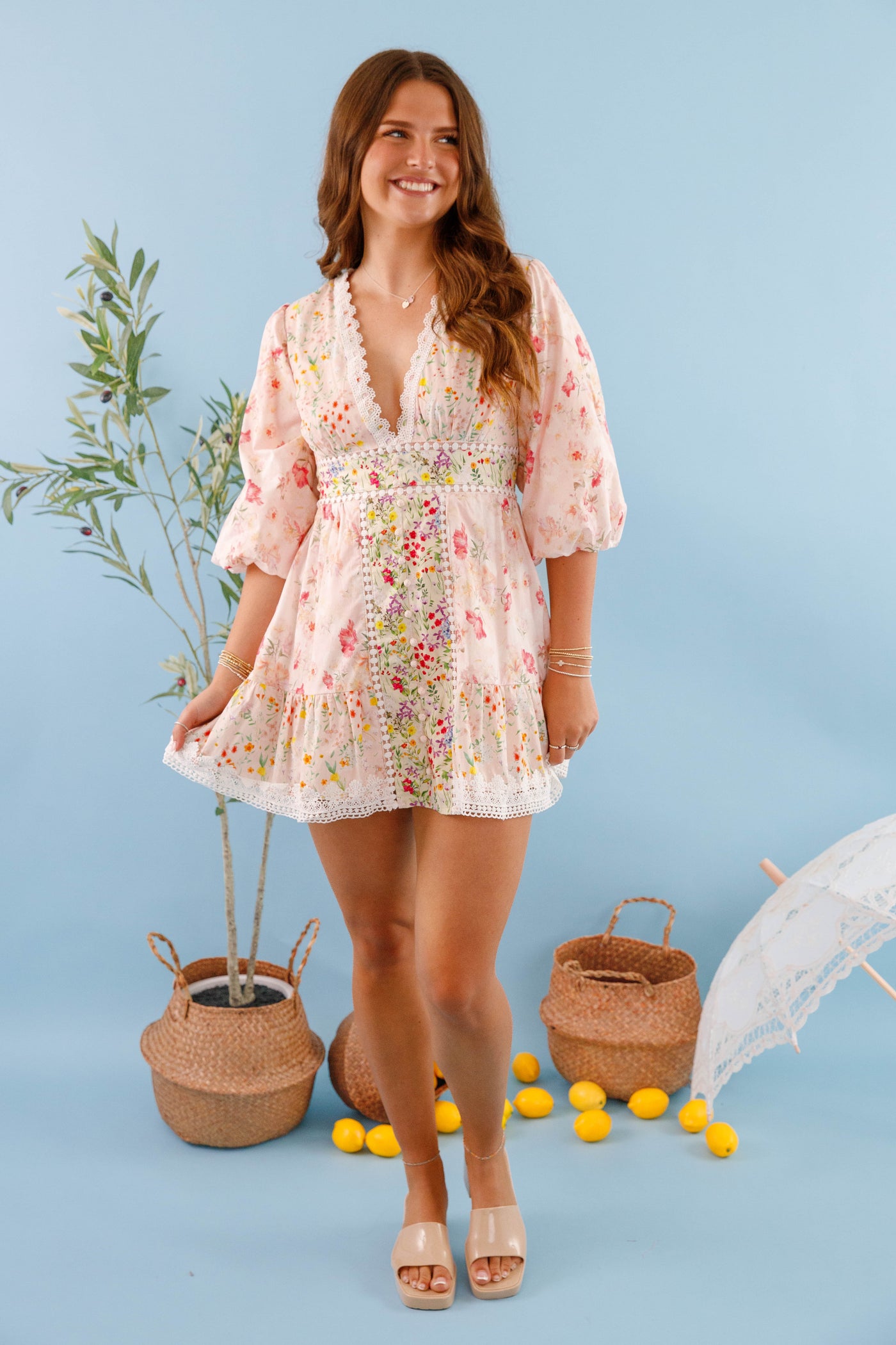 Rosé Reveire Dress