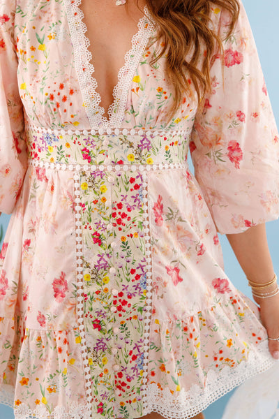 Rosé Reveire Dress