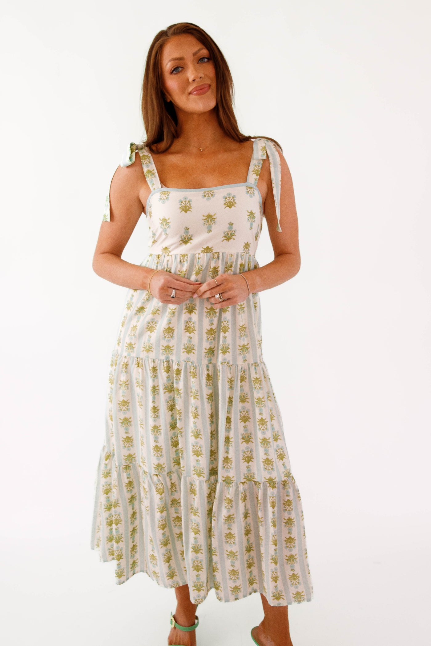 inexpensive maxi dresses The Milumia dress looks great for any occasion Effortlessly feminine and timeless Striped Floral Maxi Dress- Cute