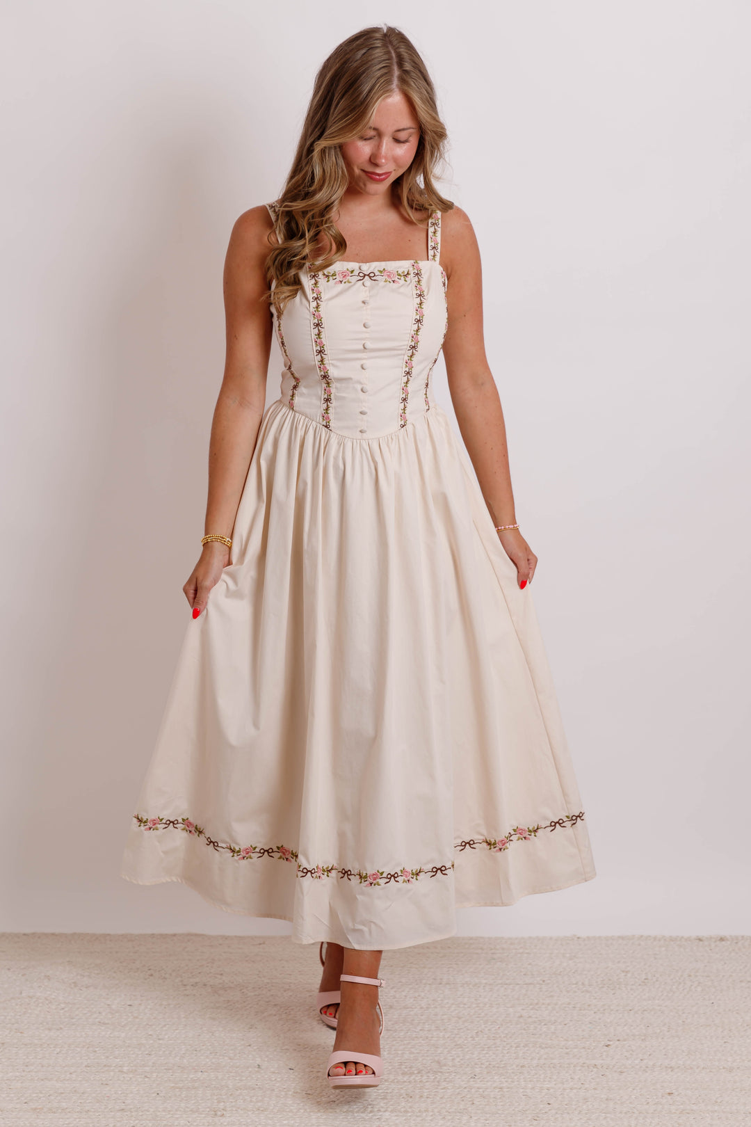 women sunday dress Sleeveless Knee Length Retro A Line Flared Swing Formal Prom Party Womens Summer Wrap Dresses Dress for Women Woman Summer Dresses 30 Free Brooch DISCOUNT AVAILABLE FOR 10 or more Sunday Best Dress | Flattering,