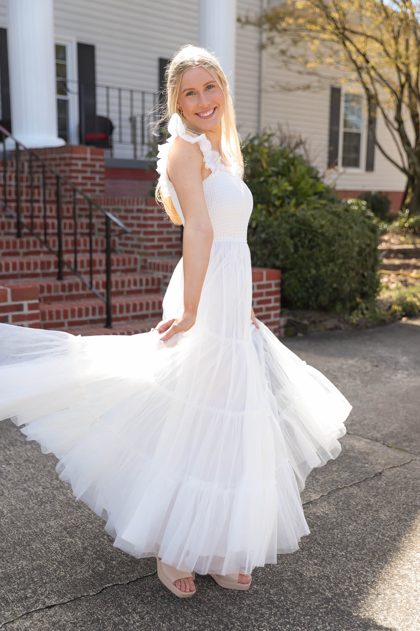RESTOCK: She's Beauty & Grace Maxi Dress-White RESTOCK: She's Beauty & Grace Maxi Dress-White
